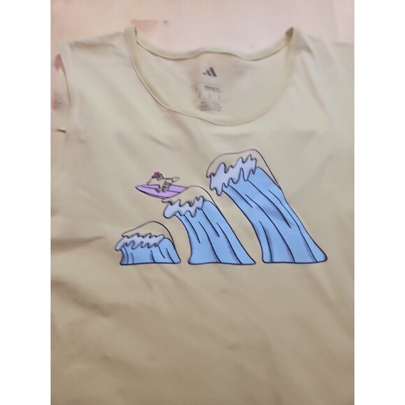 Adidas Girls' Waves Swing Tank Top Size Girls 14 Large - Picture 7 of 14